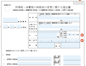 確定申告書は住所があるところの税務署に出すのか 事務所があるところの税務署に出すのか 宮本会計事務所 滋賀県草津市 税理士