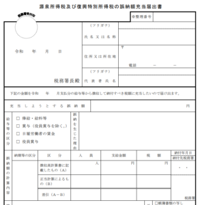 給与の源泉徴収税額を誤って多く納付してしまったとき 宮本会計事務所 滋賀県草津市 税理士